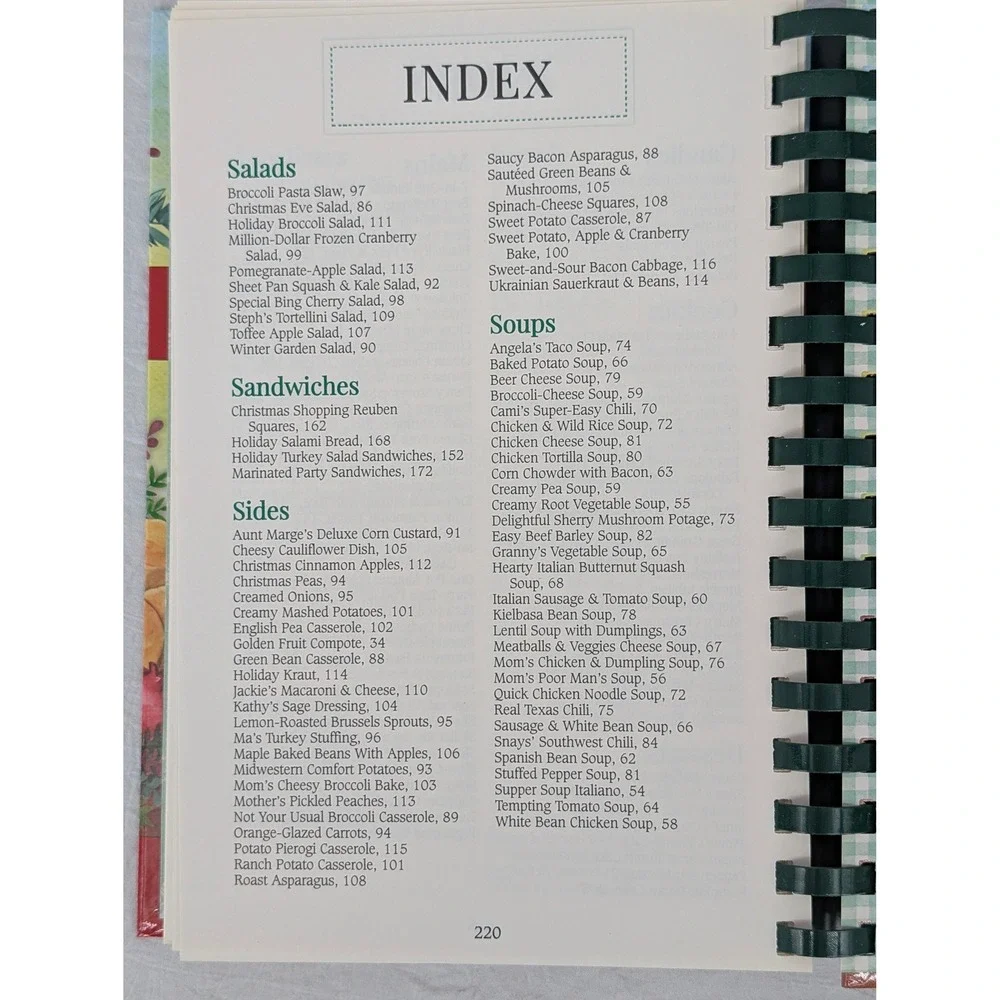 Gooseberry Patch Christmas Comfort Foods Cookbook‎ Recipes Holiday Baking 2022